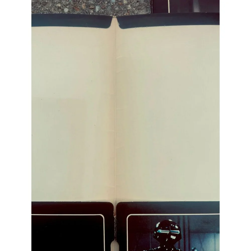 1979 Disney The Black Hole Portfolio Folder Lot of 2 (Mead 33294)